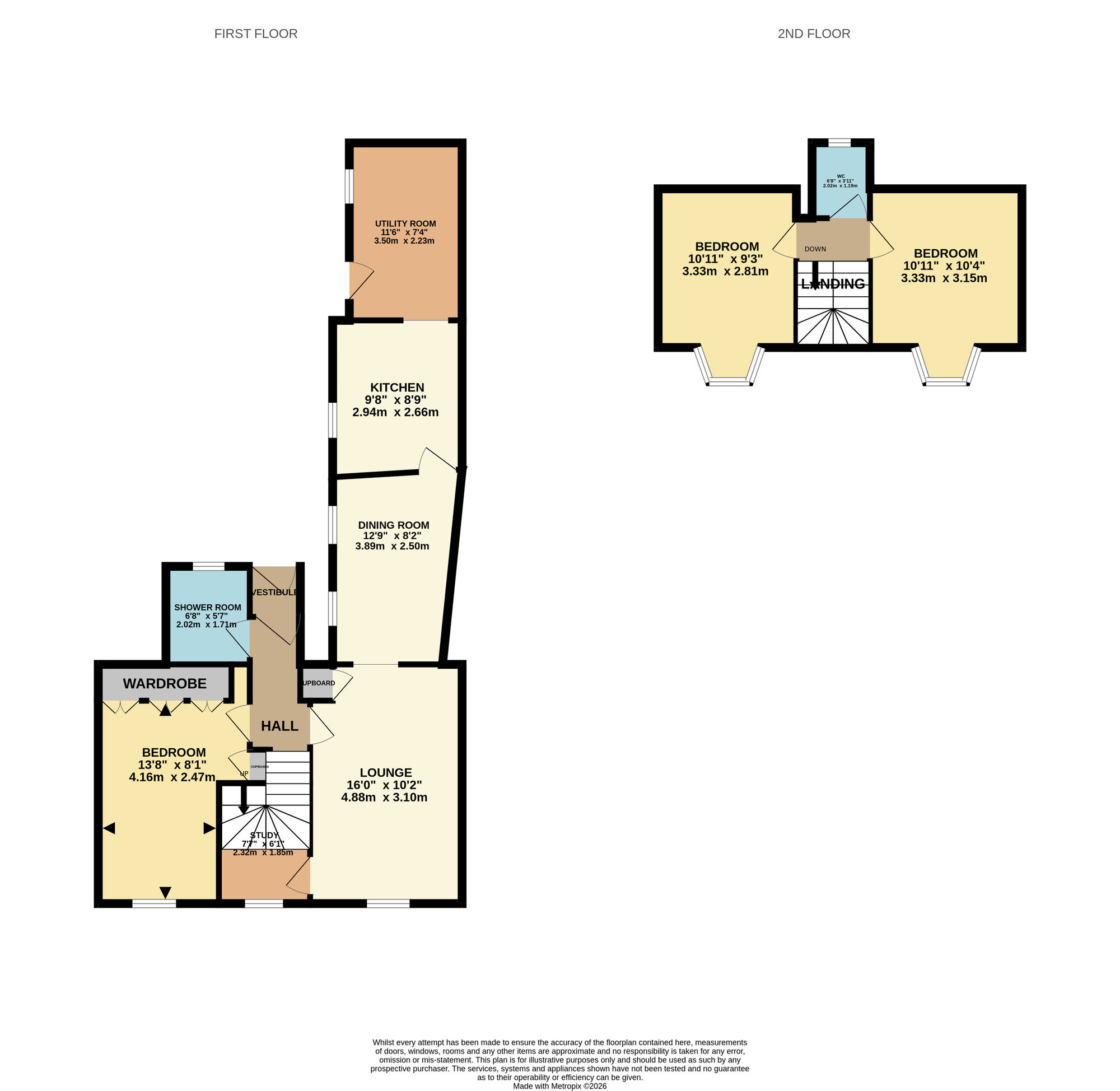 Floorplan of 3 bedroom Flat for sale, Main Street, Lower Largo, Fife, KY8
