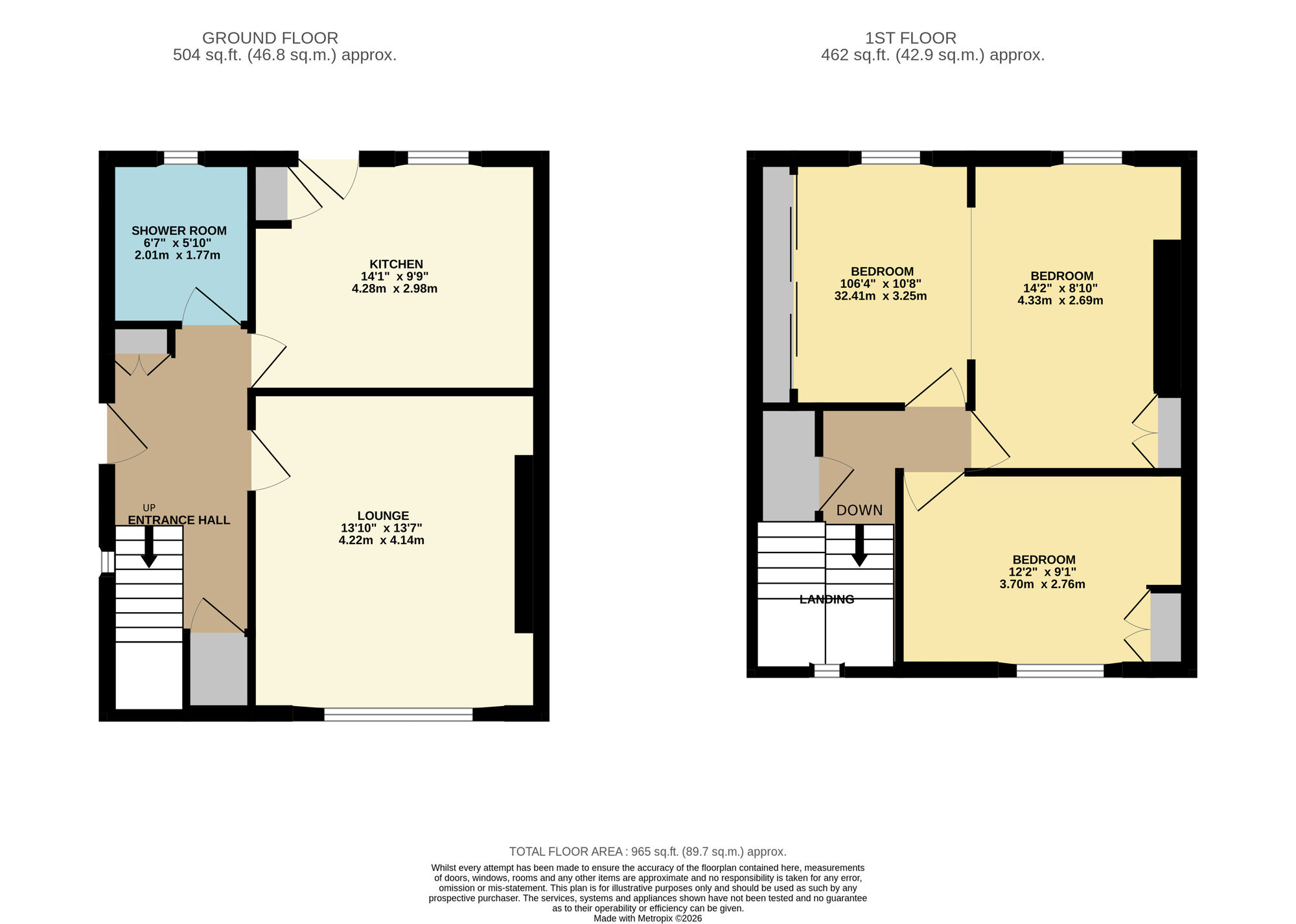 Floorplan of 3 bedroom Semi Detached House for sale, Robertson Avenue, Leven, Fife, KY8