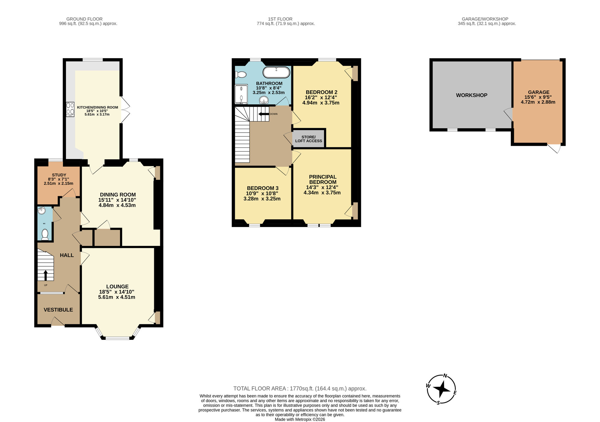 Floorplan of 3 bedroom Semi Detached House for sale, Milton Place, Pittenweem, Fife, KY10