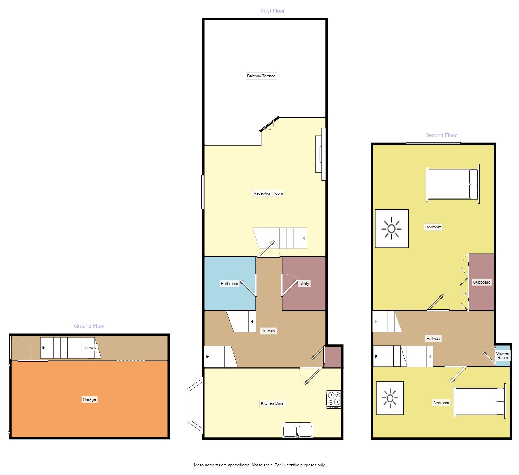 Floorplan of 2 bedroom  Flat to rent, Chestnut Street, Lincoln, LN1