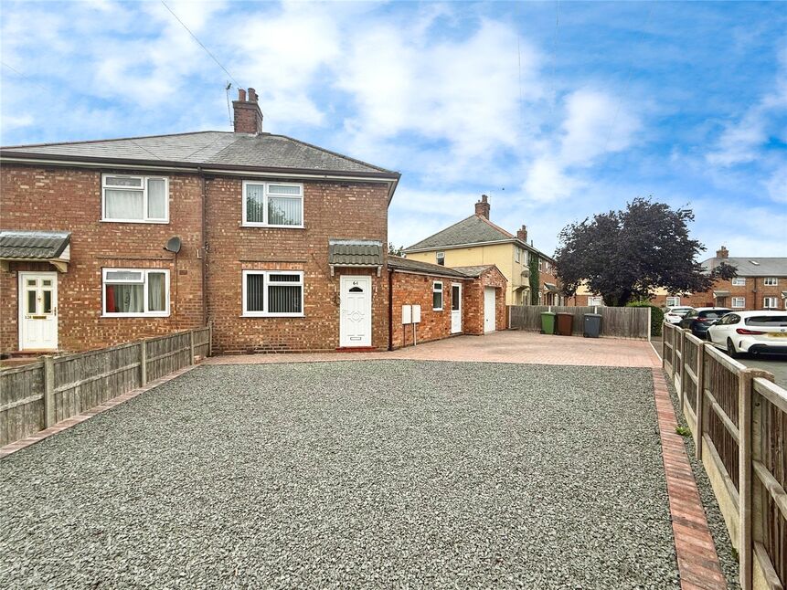 Main image of 2 bedroom Semi Detached House for sale, Moorland Crescent, Lincoln, Lincolnshire, LN6