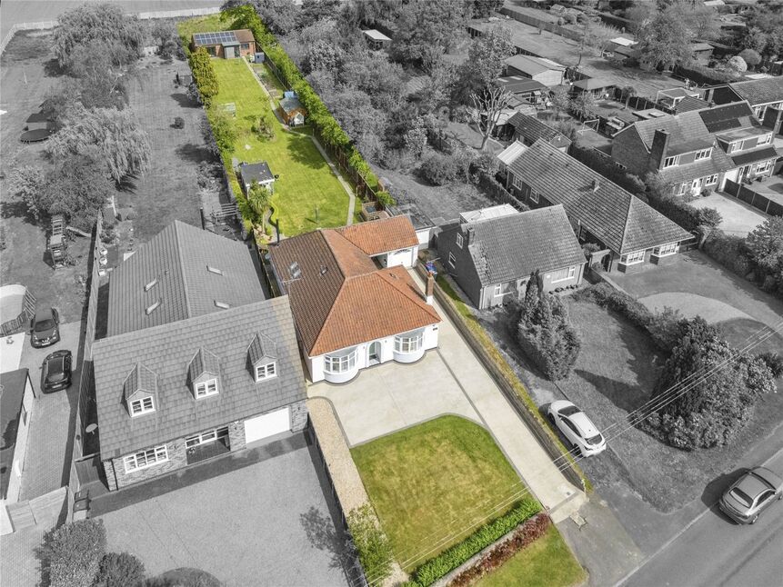 Main image of 5 bedroom Detached Bungalow for sale, School Lane, Broadholme, Lincolnshire, LN1