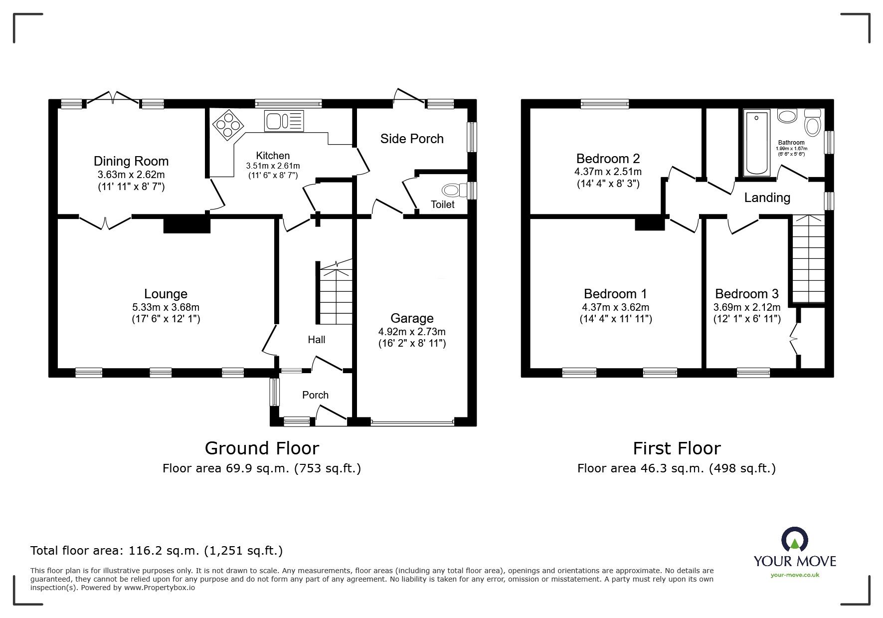 Floorplan of 3 bedroom Detached House for sale, Gregg Hall Crescent, Lincoln, Lincolnshire, LN6