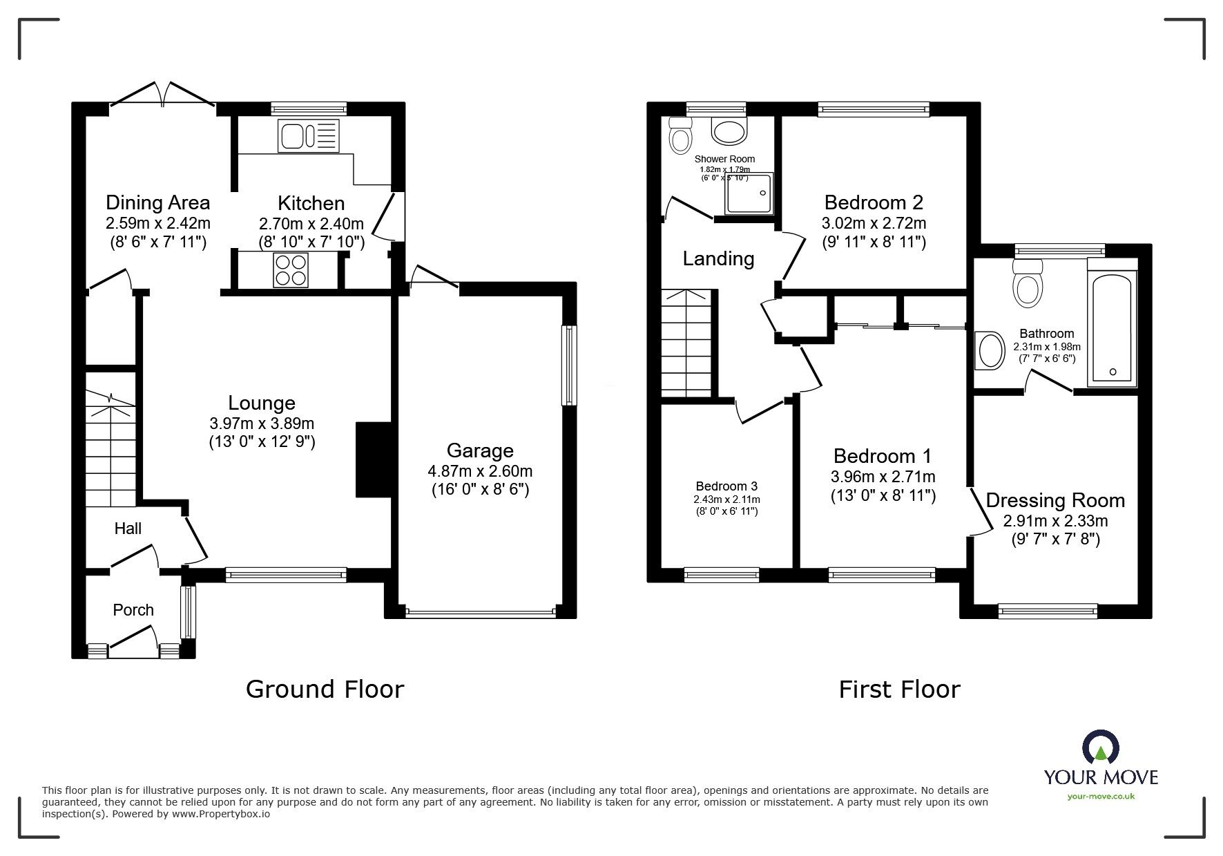 Floorplan of 3 bedroom Semi Detached House for sale, Stenigot Road, Lincoln, Lincolnshire, LN6