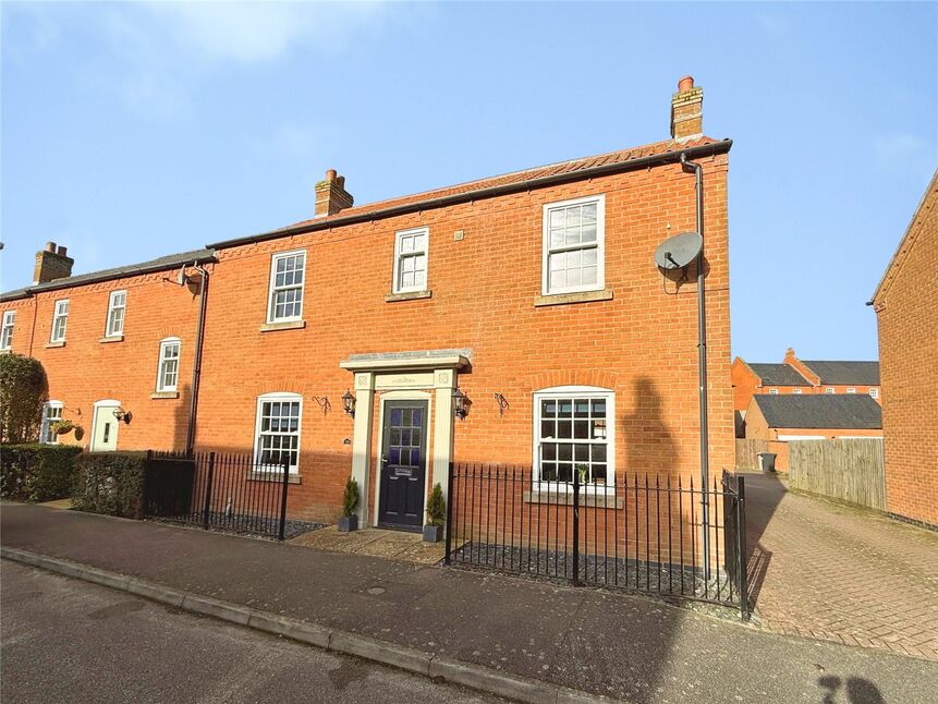 Main image of 3 bedroom End Terrace House for sale, Honeysuckle Lane, Wragby, Lincolnshire, LN8