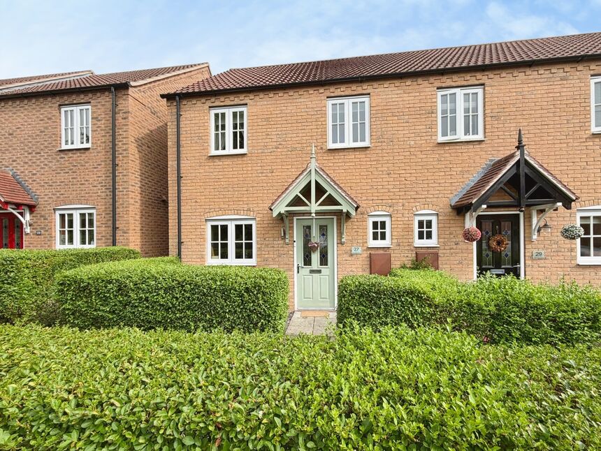 Main image of 3 bedroom End Terrace House for sale, Hancock Drive, Bardney, Lincolnshire, LN3