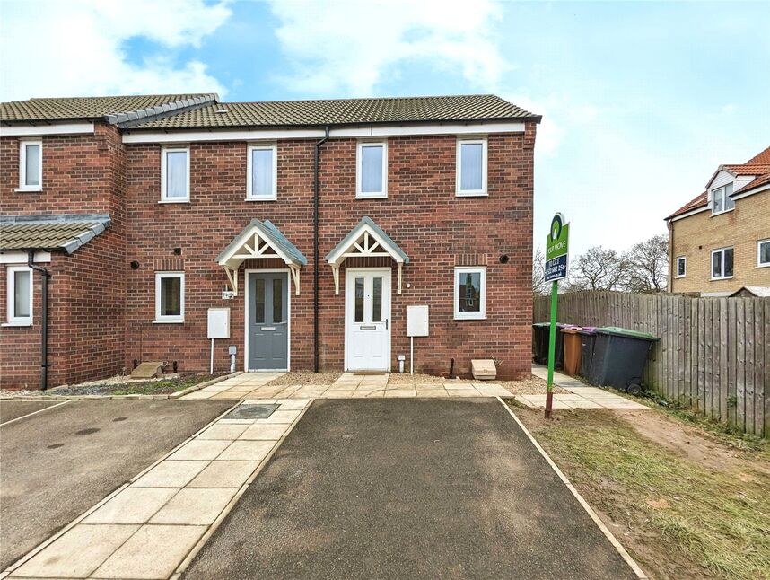 Main image of 2 bedroom Semi Detached House to rent, Furnace Close, North Hykeham, Lincolnshire, LN6