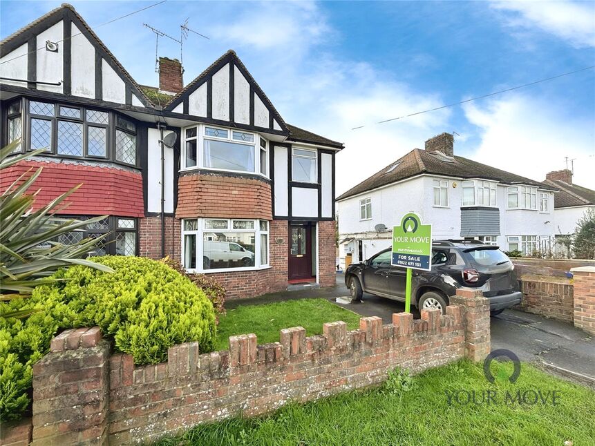 Main image of 3 bedroom Semi Detached House for sale, Greenside, Maidstone, Kent, ME15
