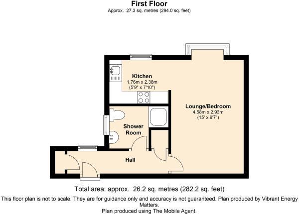 Floorplan of Flat to rent, Willow Rise, Downswood, Kent, ME15
