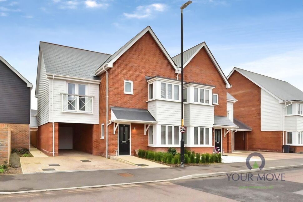 Main image of 4 bedroom Semi Detached House for sale, Manley Boulevard, Snodland, Kent, ME6