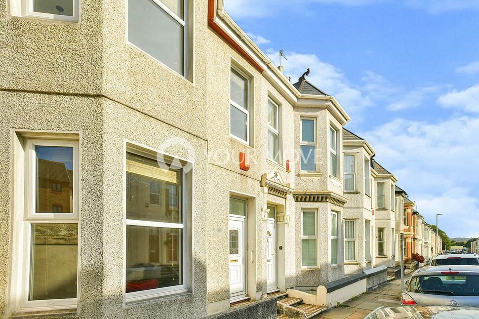Main image of 3 bedroom Mid Terrace House to rent, Knighton Road, Plymouth, PL4