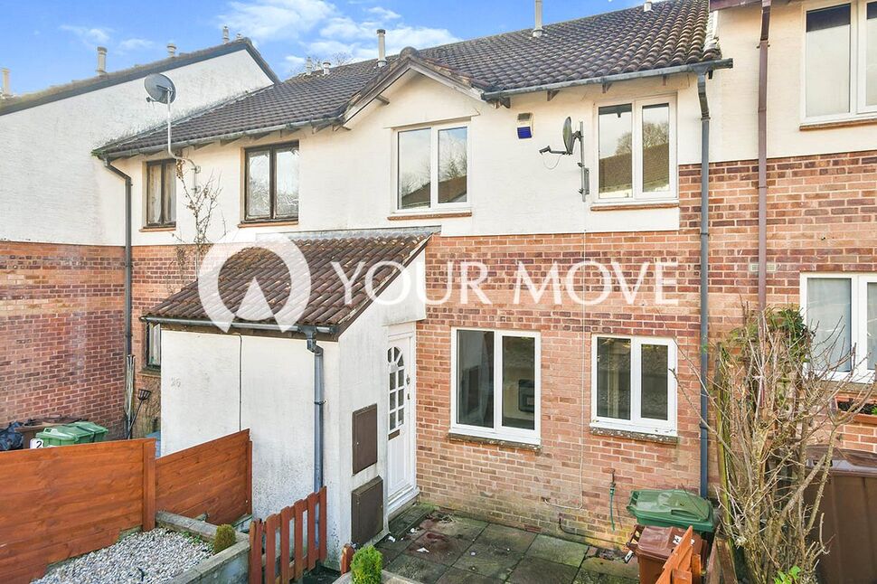 Main image of 1 bedroom Mid Terrace House to rent, Canterbury Drive, Plymouth, Devon, PL5