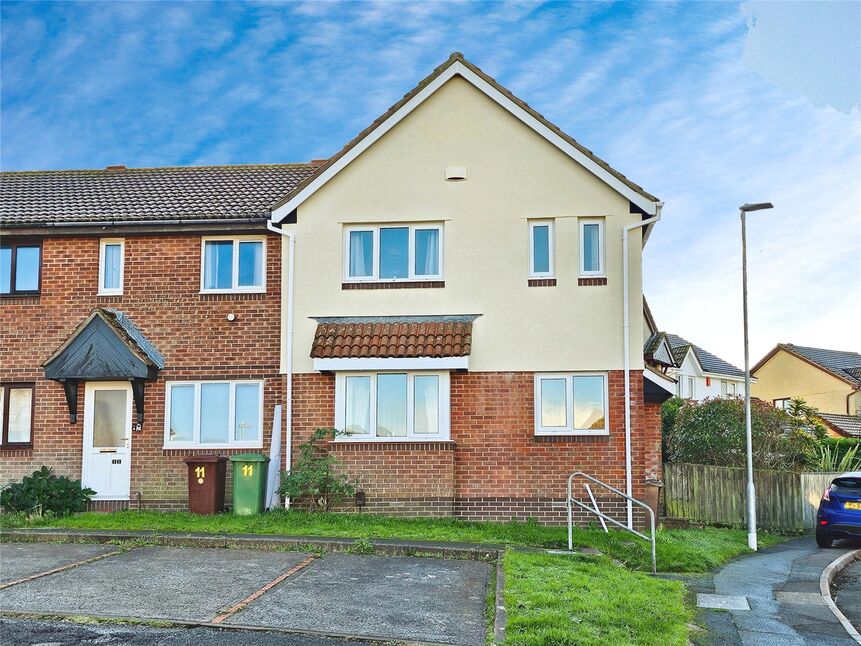 Main image of 2 bedroom End Terrace House for sale, Hosford Close, Plymouth, Devon, PL9