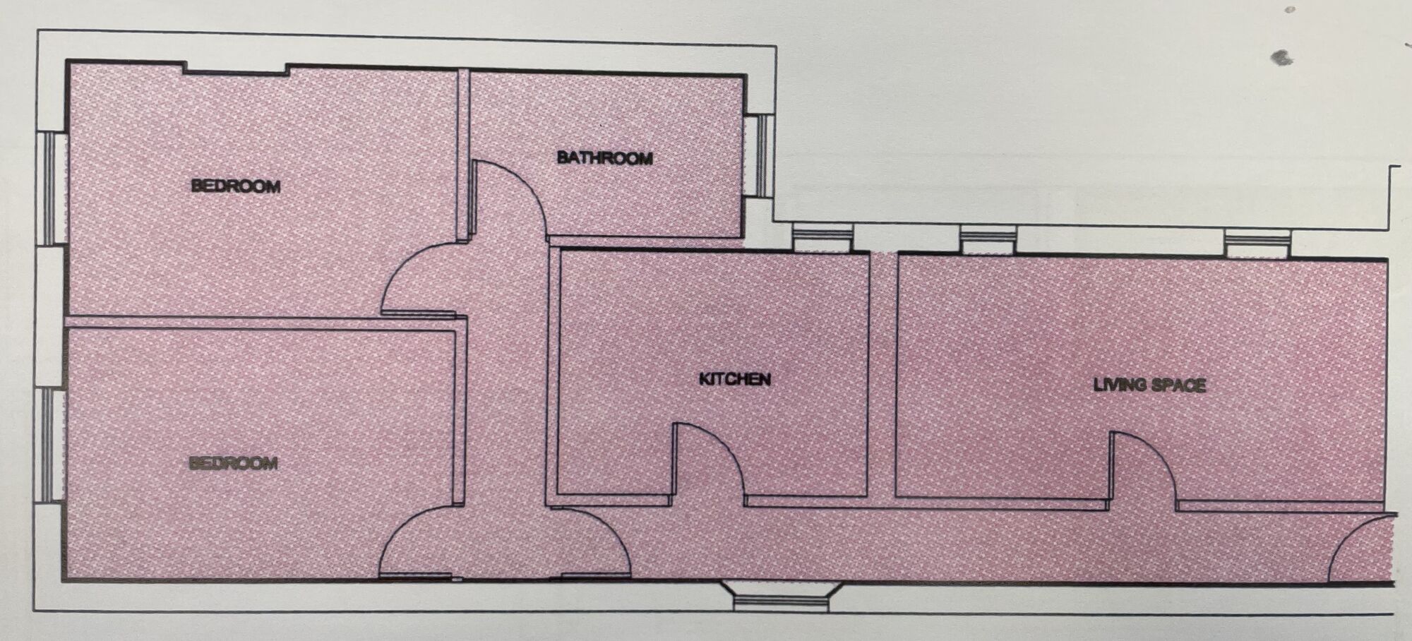 Floorplan of 2 bedroom  Flat to rent, Union Street, Torquay, Devon, TQ2