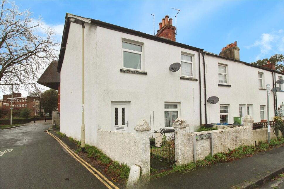 Main image of 3 bedroom End Terrace House for sale, Elm Road, Newton Abbot, Devon, TQ12