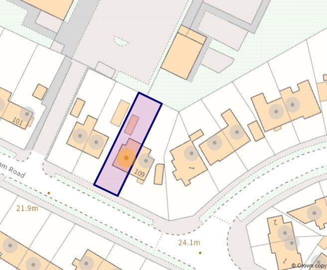 Floorplan of 3 bedroom Semi Detached House for sale, Sandringham Road, Devon, TQ12