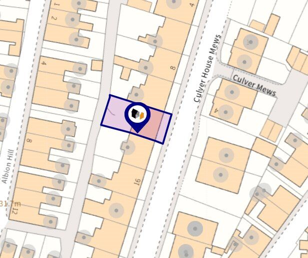 Floorplan of 3 bedroom Mid Terrace House for sale, Mount Pleasant Road, Newton Abbot, Devon, TQ12