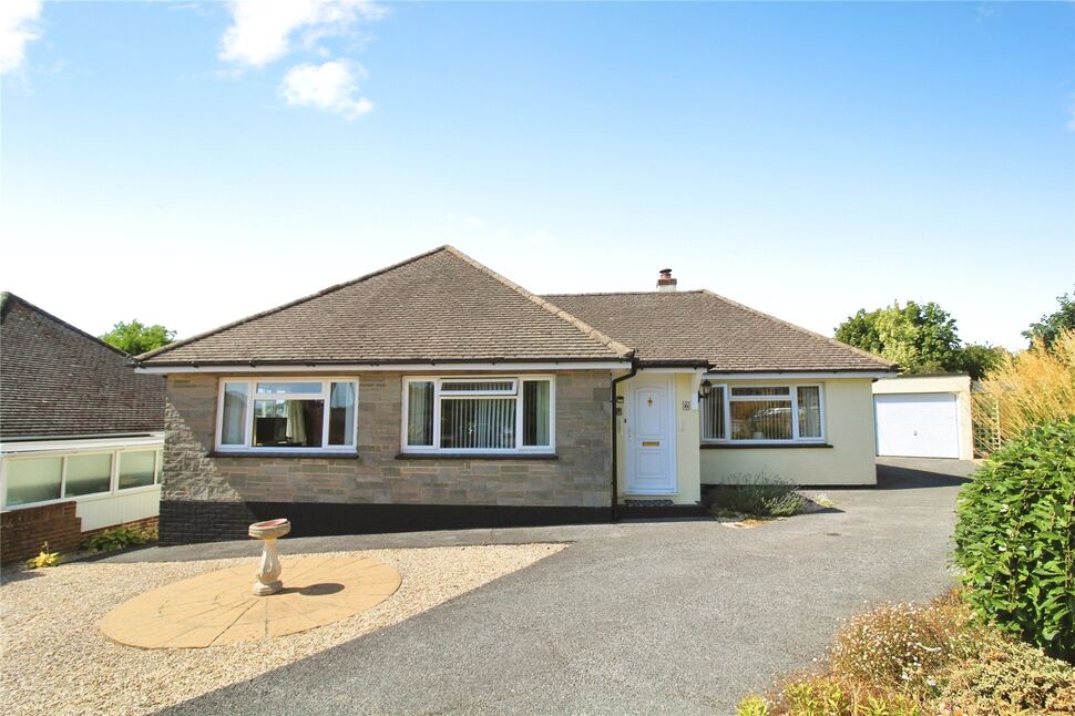 Main image of 3 bedroom Detached Bungalow for sale, Ridgeway Close, Newton Abbot, Devon, TQ12