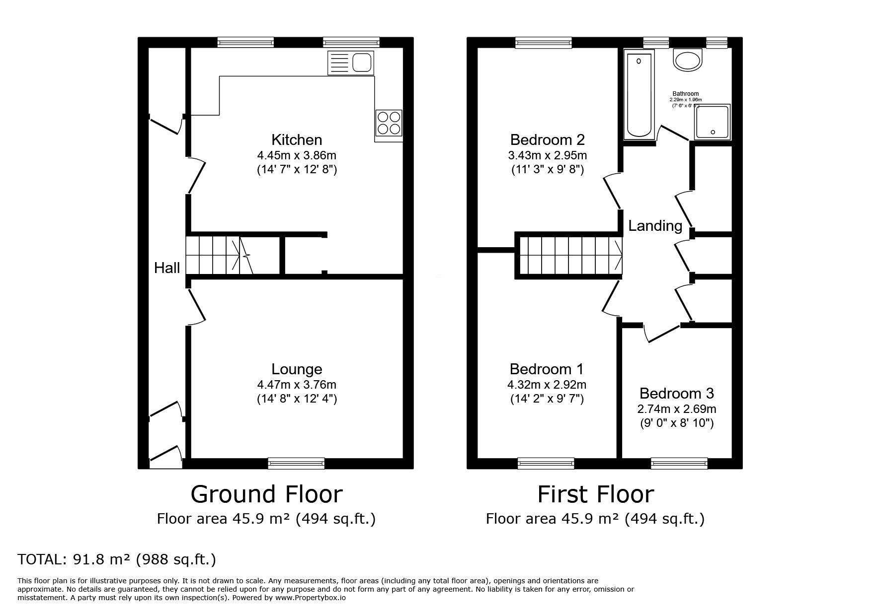Floorplan of 3 bedroom  Flat for sale, Maria Close, London, SE1