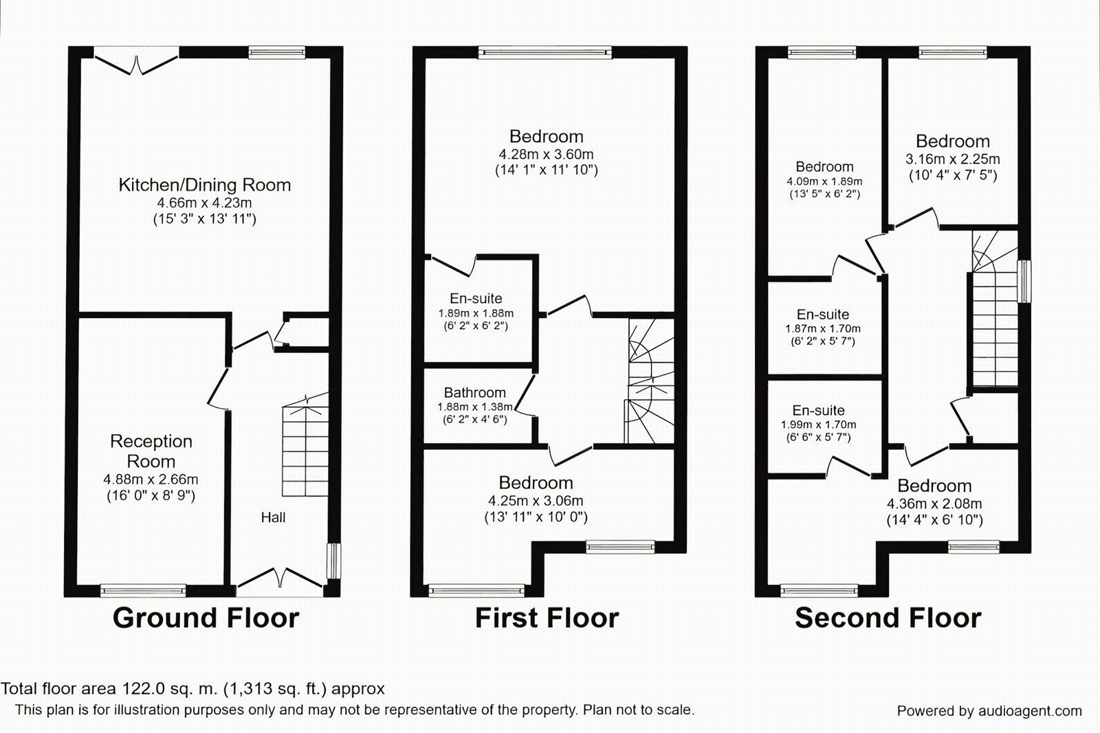 Floorplan of 5 bedroom End Terrace House for sale, Plough Way, London, SE16