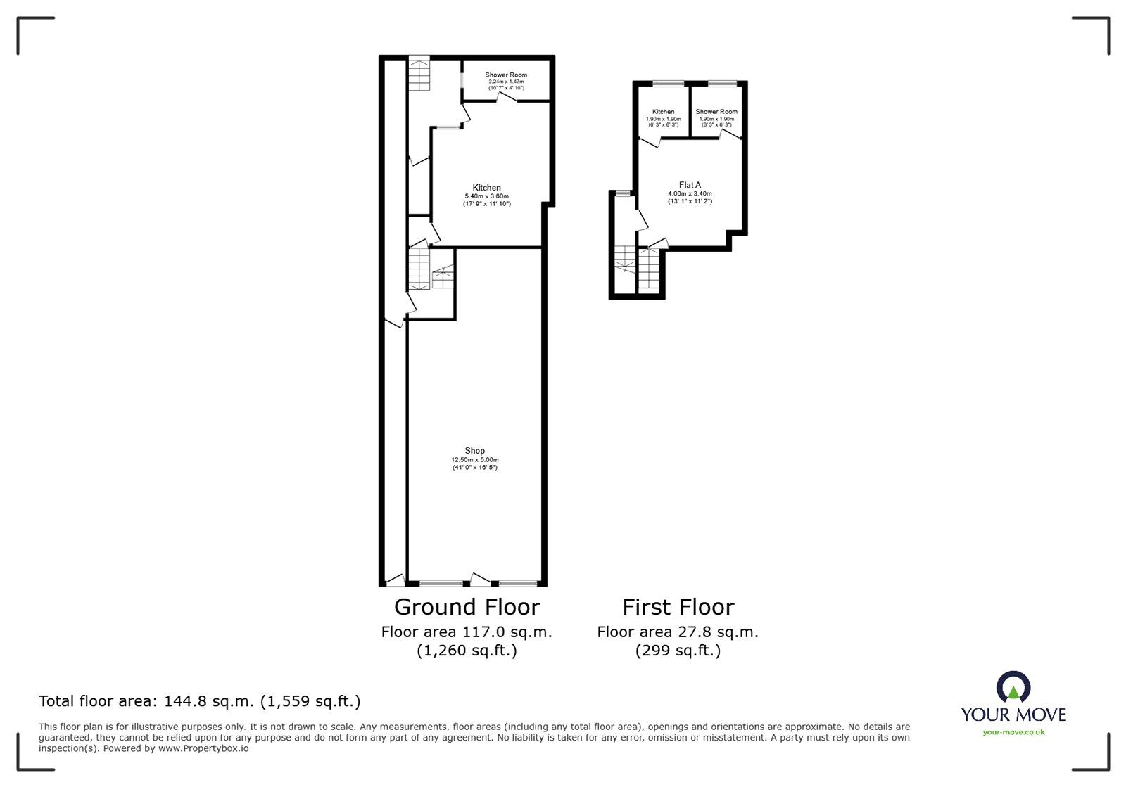 Floorplan of 2 bedroom Mid Terrace Land/Plot for sale, Brockley Rise, London, SE23