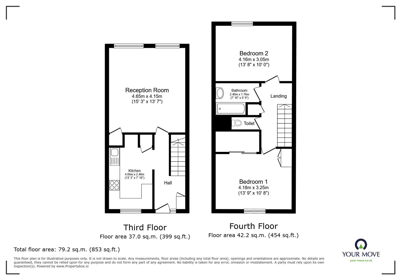 Floorplan of 2 bedroom  Flat for sale, Lovelinch Close, London, SE15