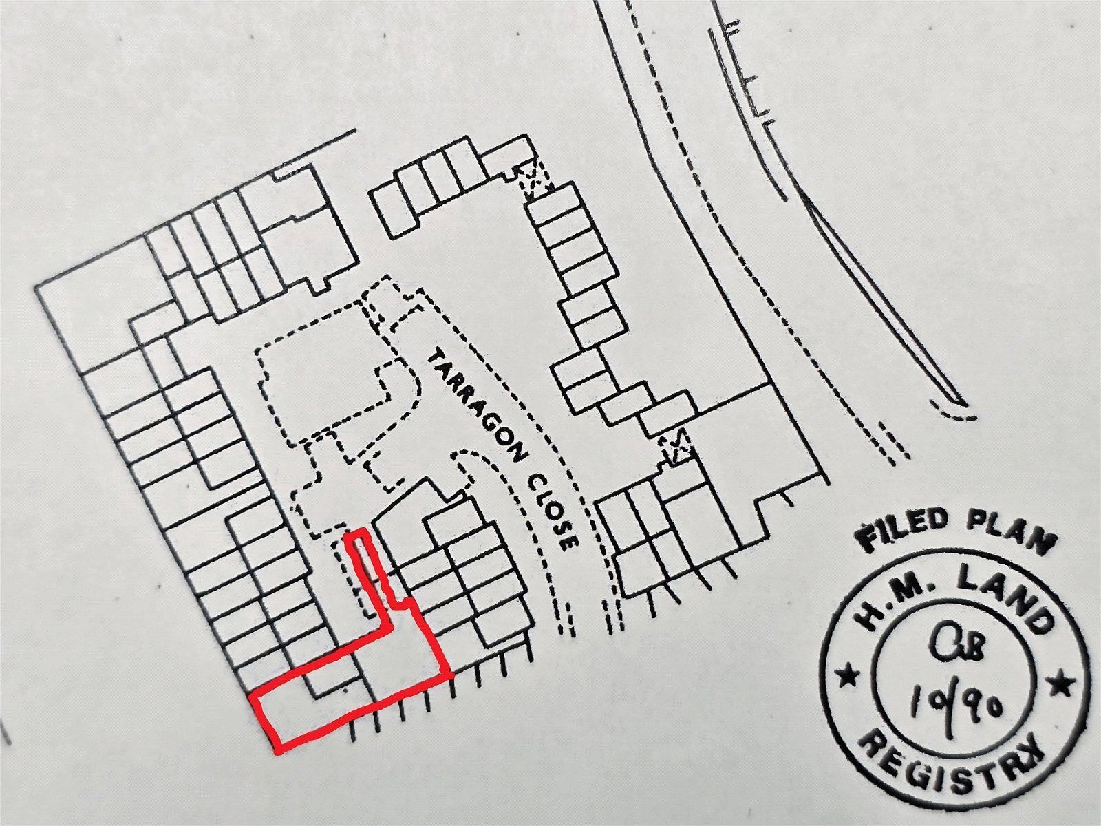 Floorplan of 3 bedroom End Terrace House for sale, Tarragon Close, London, SE14