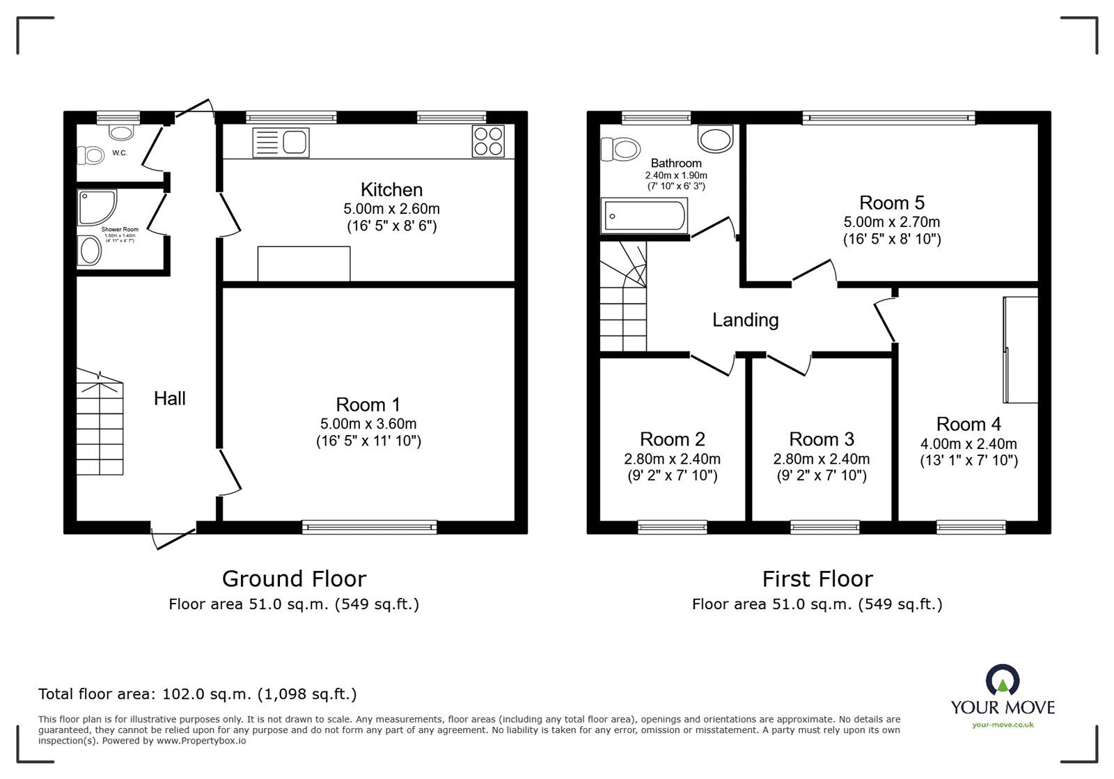 Floorplan of 4 bedroom Mid Terrace House for sale, Dacca Street, London, SE8