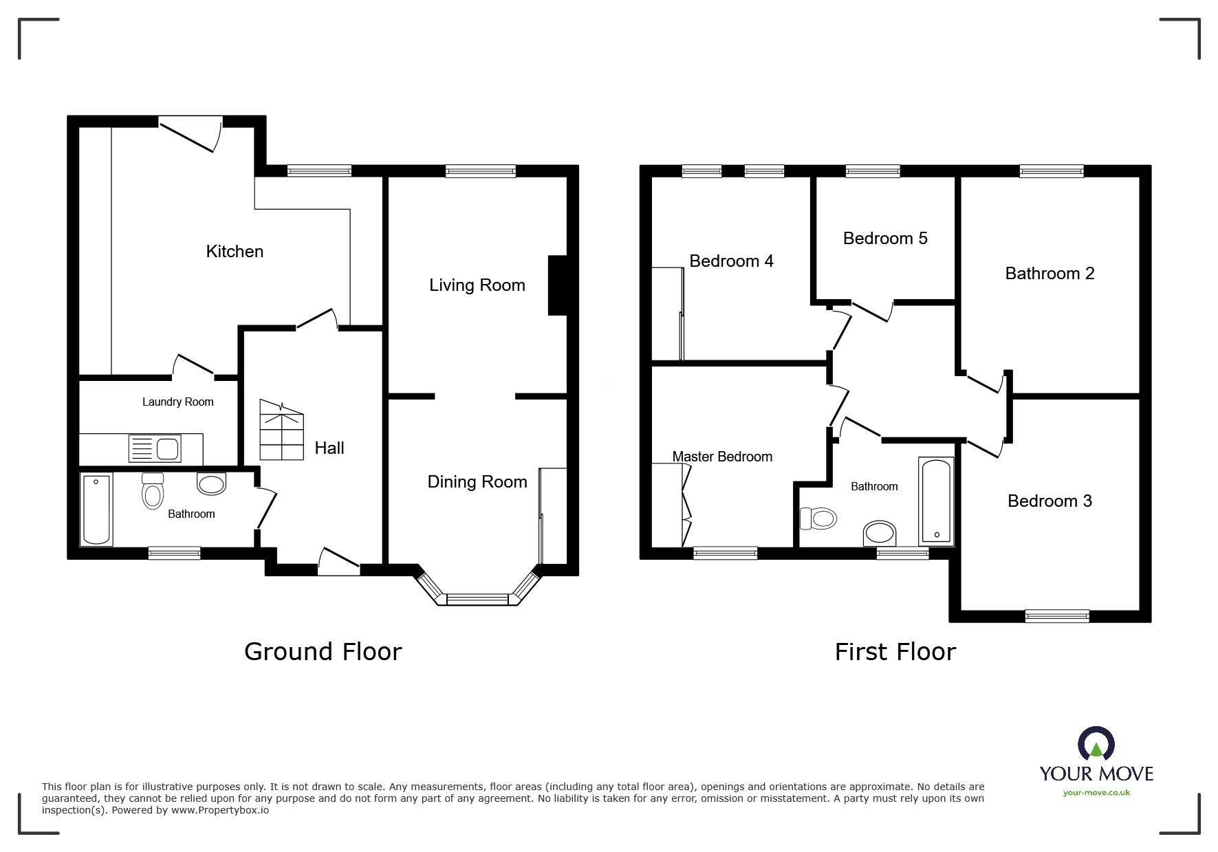 Floorplan of 5 bedroom Semi Detached House for sale, Avenue Road, Erith, DA8