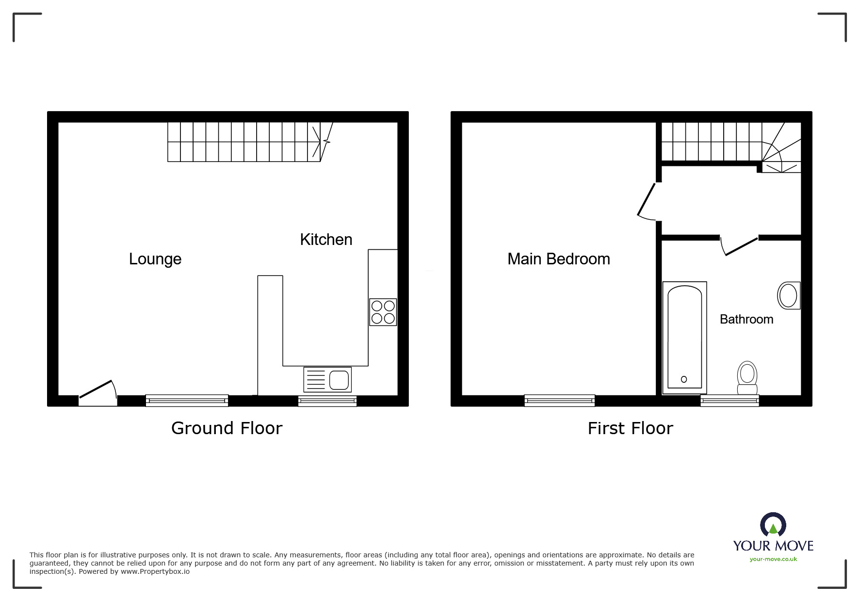 Floorplan of 1 bedroom Mid Terrace House for sale, Winifred Road, Erith, DA8