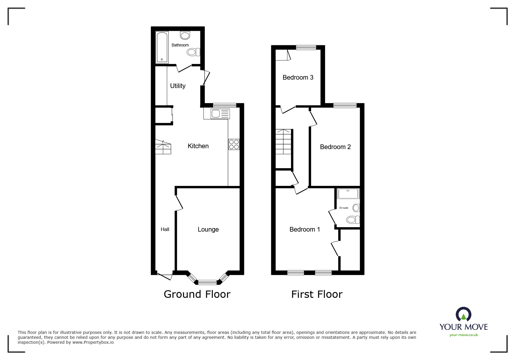 Floorplan of 3 bedroom End Terrace House for sale, Hengist Road, Erith, DA8