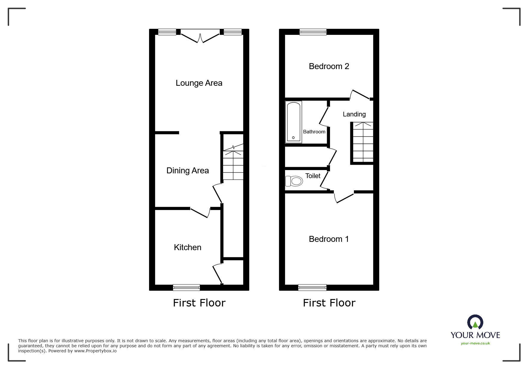 Floorplan of 2 bedroom  Flat for sale, Hawthorn Place, Erith, DA8