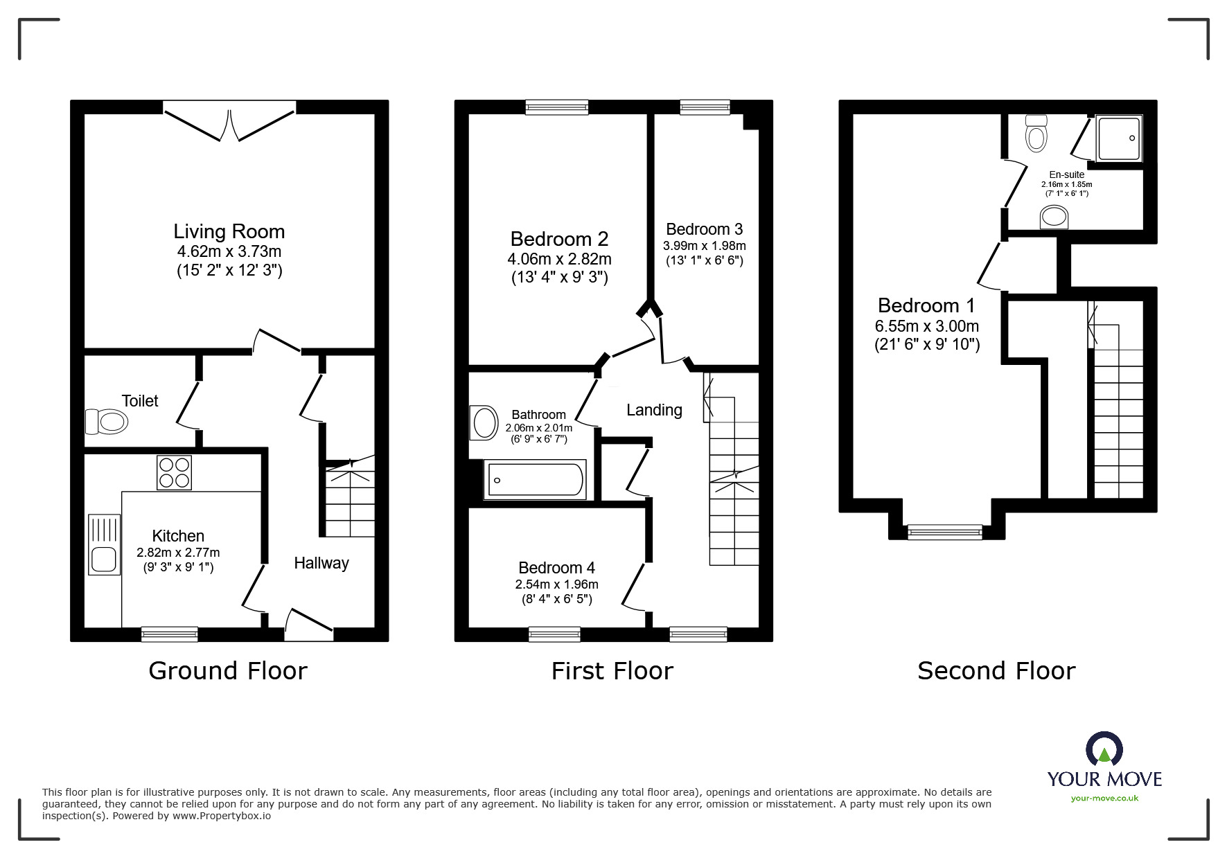 Floorplan of 4 bedroom Semi Detached House to rent, Rainbow Road, Erith, DA8