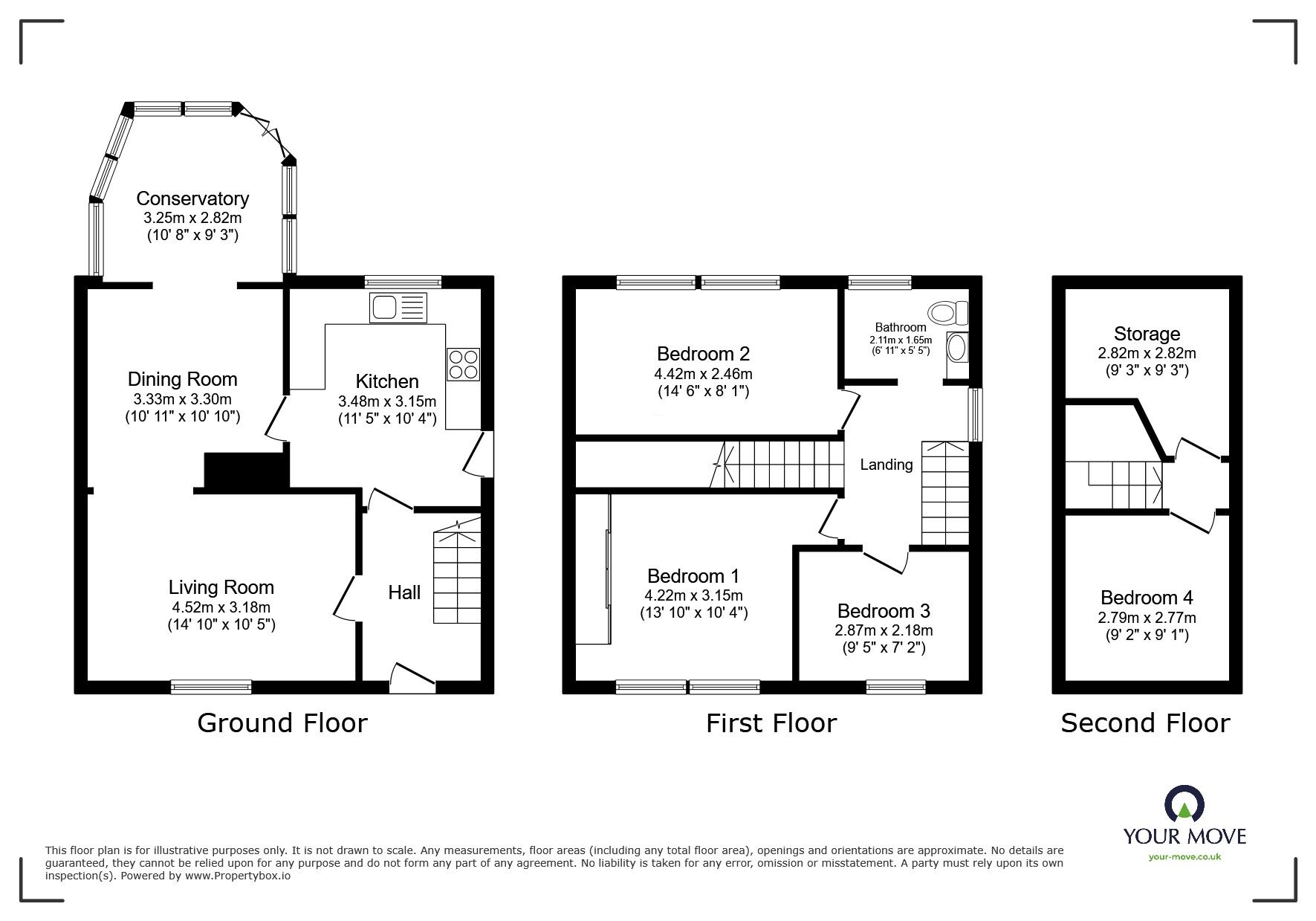 Floorplan of 3 bedroom Semi Detached House for sale, Hemsted Road, Erith, DA8