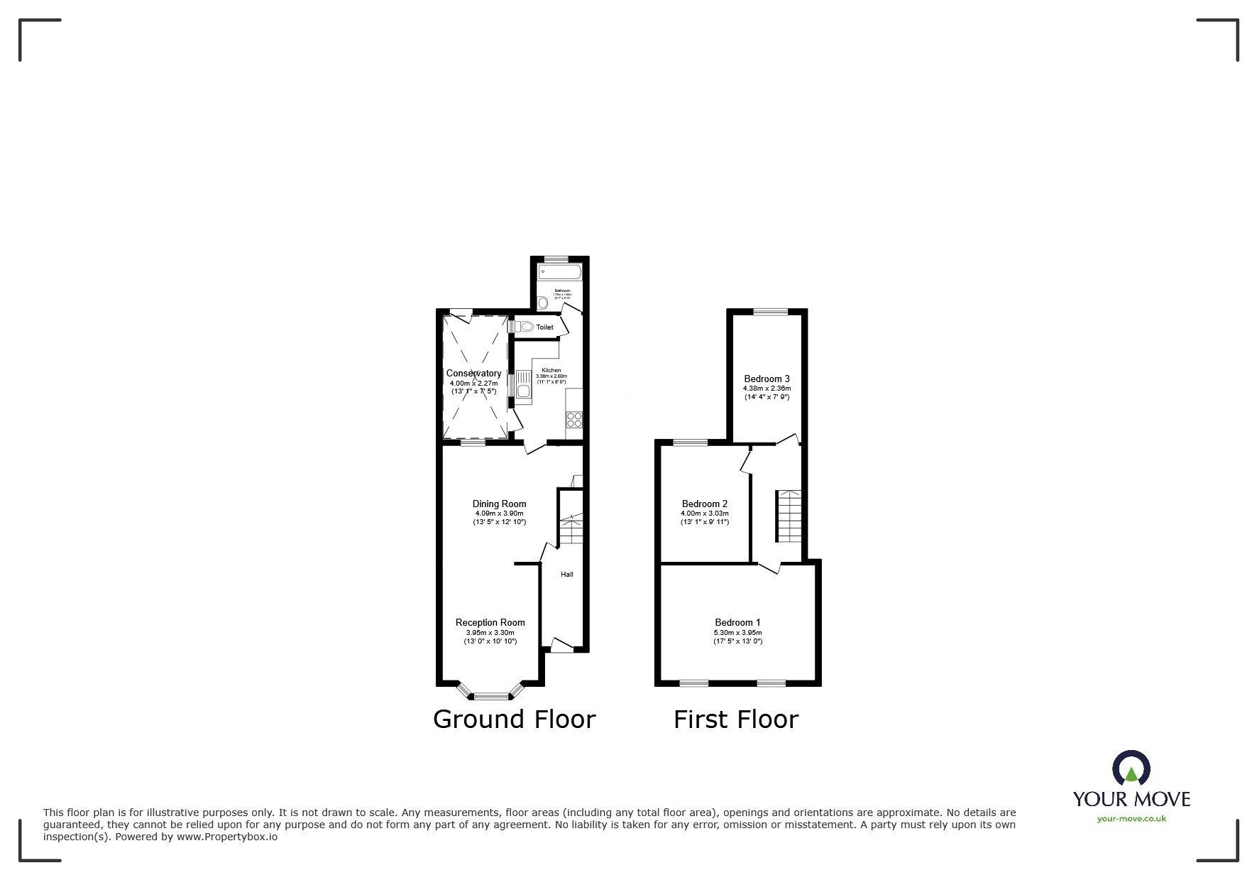 Floorplan of 3 bedroom Mid Terrace House for sale, Horsa Road, Erith, DA8