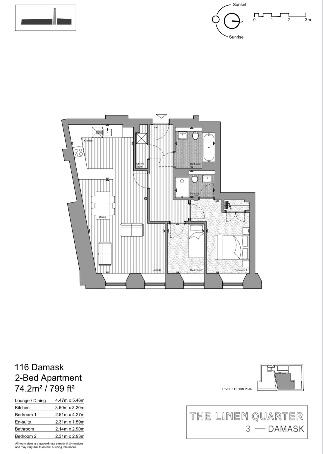Floorplan of 2 bedroom  Flat for sale, Winterthur Lane, Dunfermline, KY12