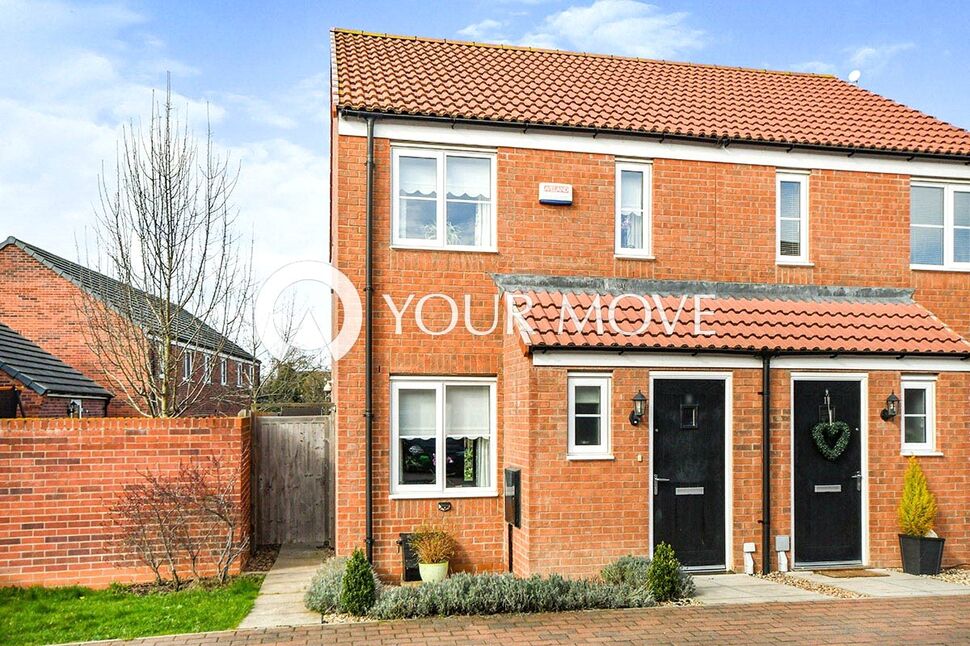 Main image of 2 bedroom Semi Detached House for sale, Thistle Way, Witham St. Hughs, Lincolnshire, LN6