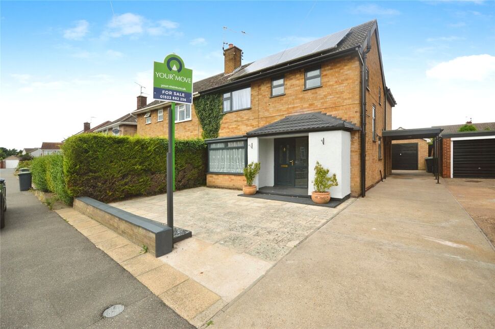 Main image of 4 bedroom Semi Detached House for sale, Matlock Drive, North Hykeham, Lincolnshire, LN6