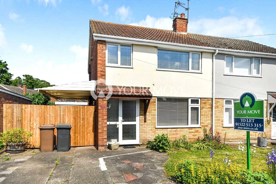 Main image of 3 bedroom Semi Detached House for sale, Chestnut Road, North Hykeham, Lincolnshire, LN6