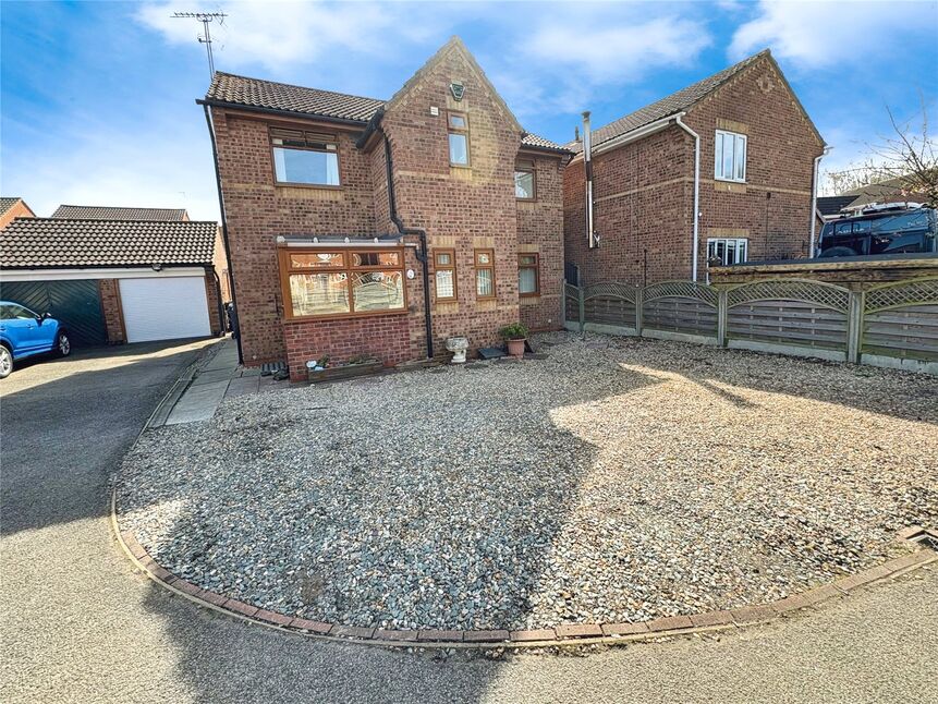 Main image of 3 bedroom Detached House for sale, Greenock Way, Lincoln, Lincolnshire, LN6