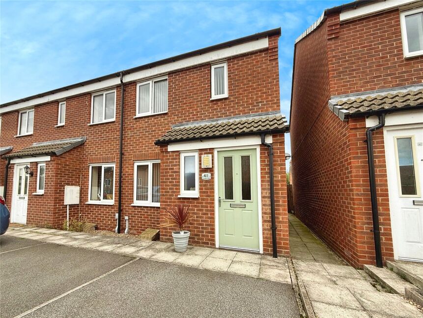 Main image of 2 bedroom End Terrace House for sale, Crucible Close, North Hykeham, Lincolnshire, LN6