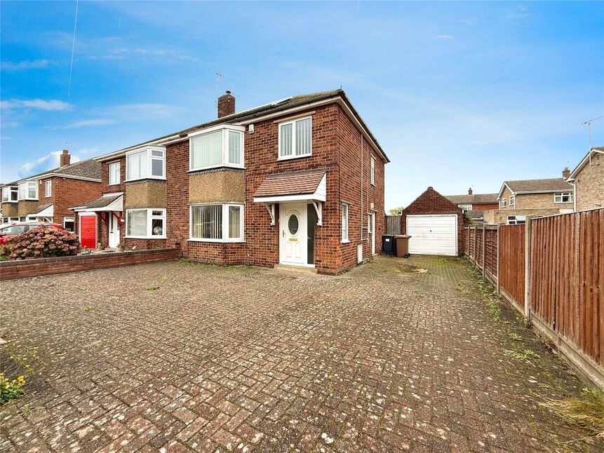 Main image of 3 bedroom Semi Detached House for sale, Ripley Drive, North Hykeham, Lincolnshire, LN6