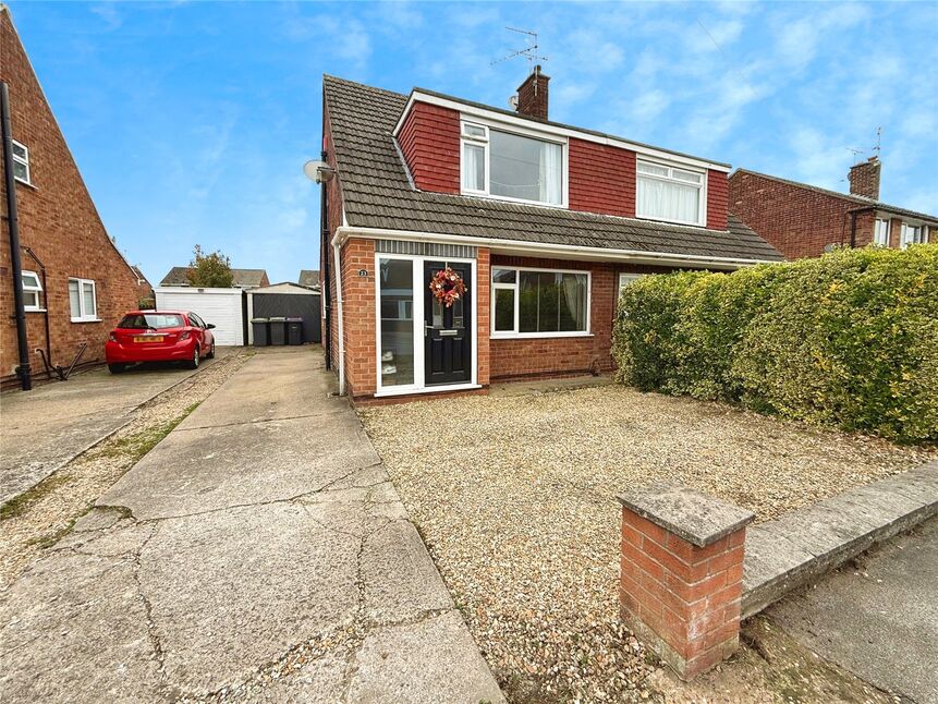 Main image of 3 bedroom Semi Detached House for sale, Chestnut Road, North Hykeham, Lincolnshire, LN6