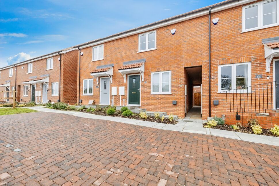Main image of 2 bedroom Mid Terrace House for sale, Peacock Avenue, Branston, Lincolnshire, LN4