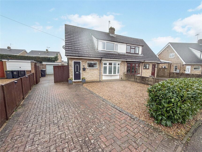 Main image of 3 bedroom Semi Detached House for sale, Redwood Drive, Waddington, Lincolnshire,, LN5