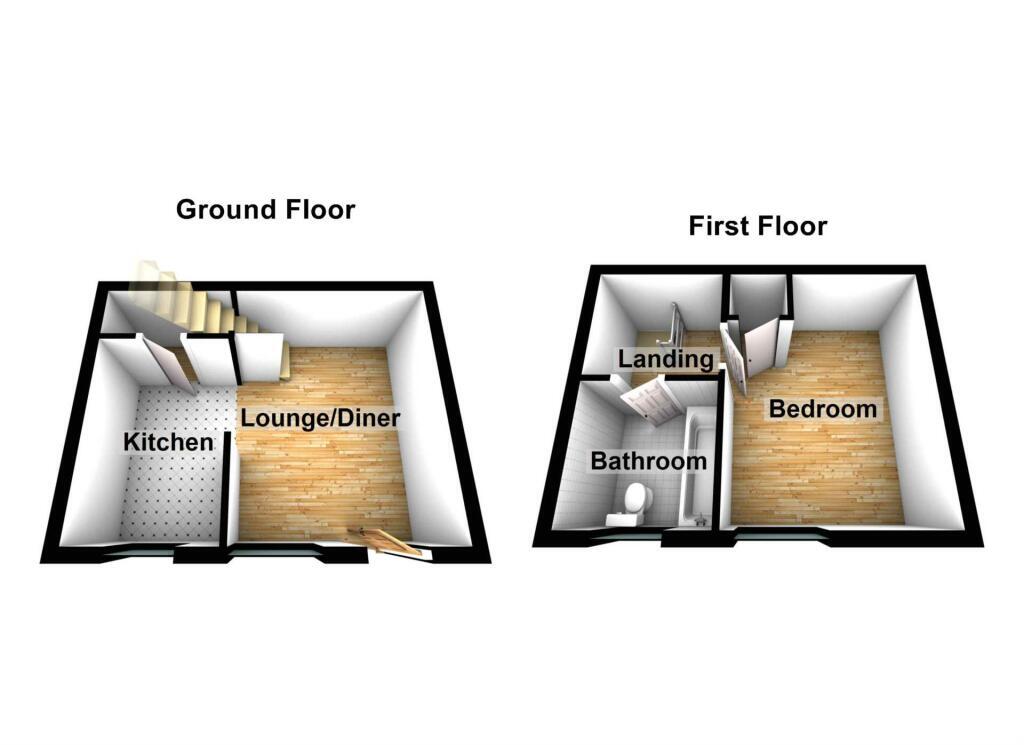 Floorplan of 1 bedroom  House to rent, St. Johns Road, Erith, Kent, DA8