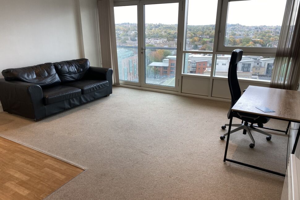Living Area and Open Plan Kitchen