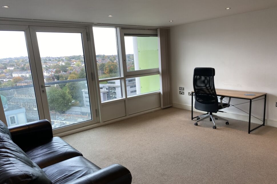 Living Area and Open Plan Kitchen