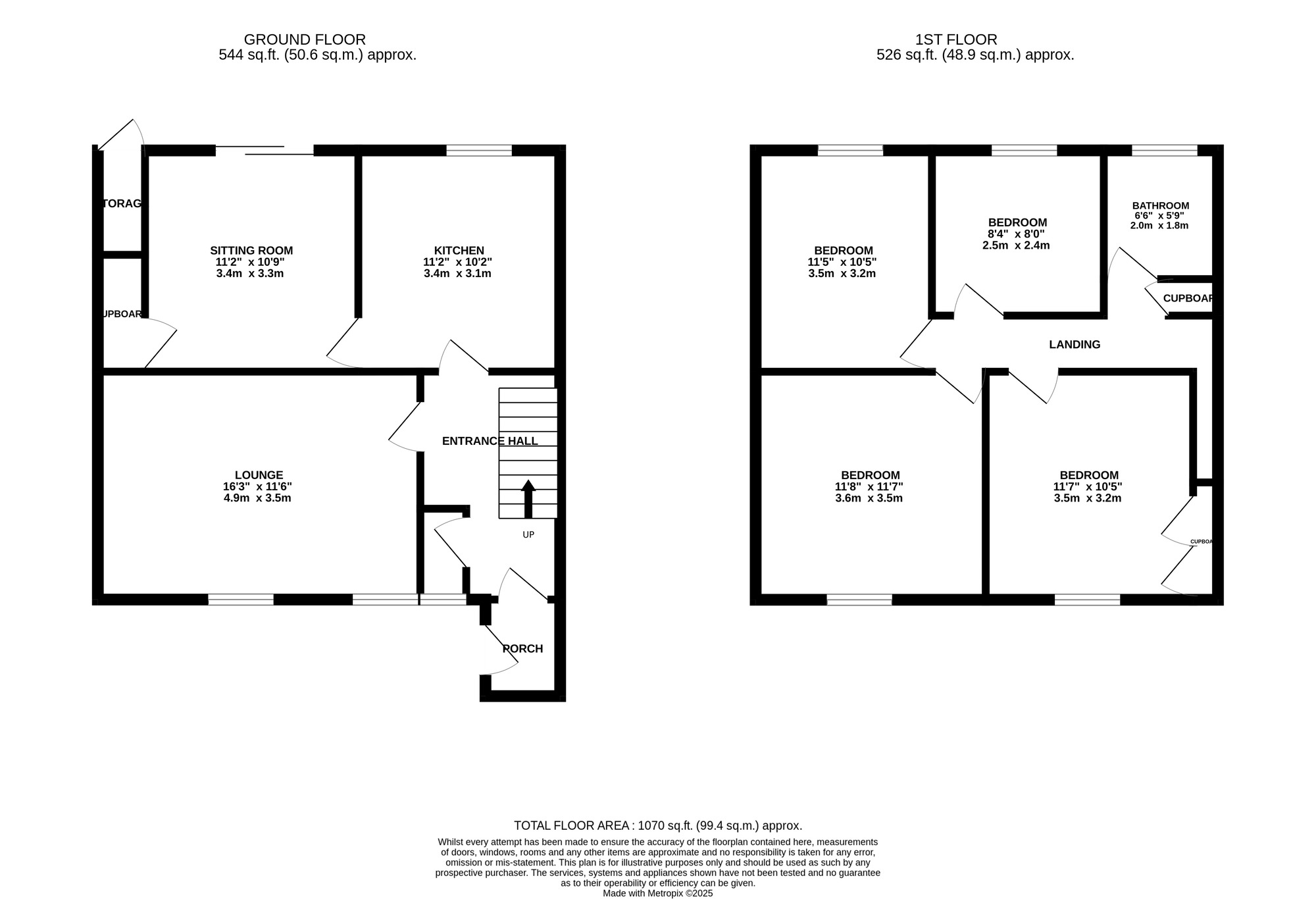 Floorplan of 4 bedroom End Terrace House for sale, Cattell Road, Birmingham, West Midlands, B9