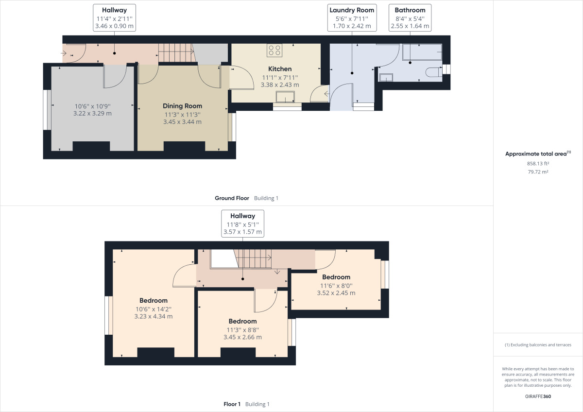 Floorplan of 4 bedroom  House to rent, Southampton Road, Northampton, NN4